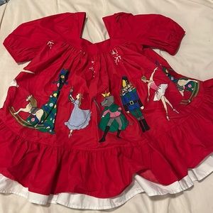 Nutcracker dress. 4/5 T. Girls Holiday Christmas. Eleanor Rose out of stock